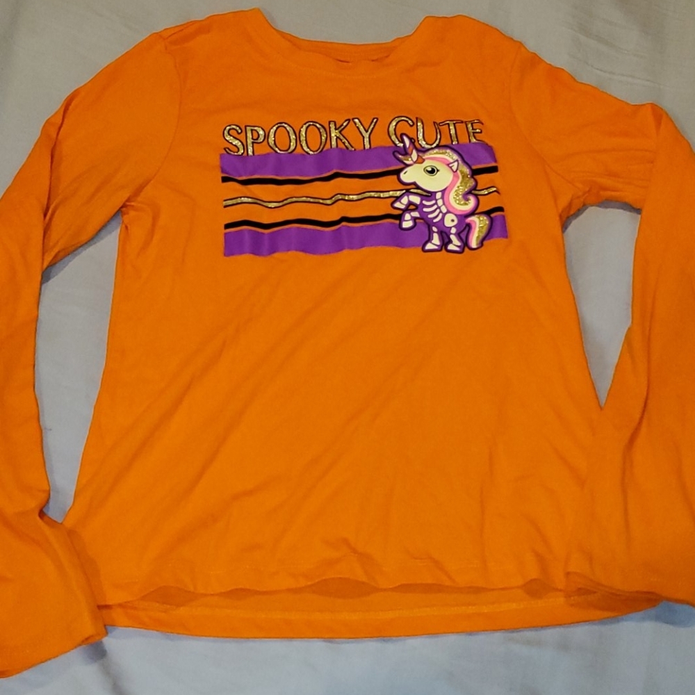 ❄Big girls Halloween tee